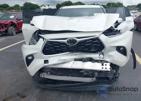 2020 Toyota Highlander Le из США, поврежденный, VIN 5TDZZRAH6LS023502